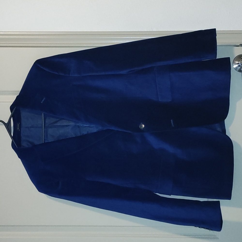 J.Ferrari blue blazer slim fit